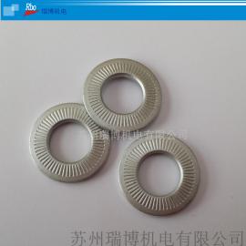 法式垫圈 M16*32 防松垫片 弹簧垫圈 滚花垫圈 锥型弹簧垫圈