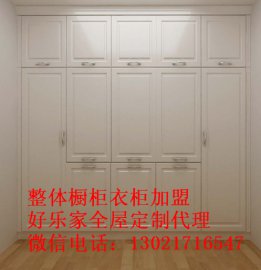 没有差异化产品，你还敢济南整体橱柜衣柜加盟？好乐家独创！