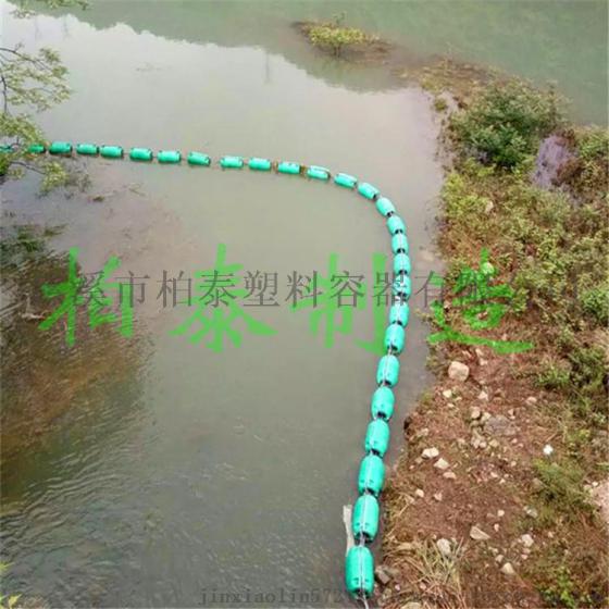 水上河道护栏垃圾拦污浮体厂家