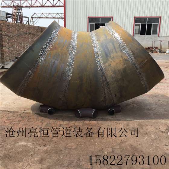 专业生产大口径对焊碳钢虾米腰 对焊大口径弯头 碳钢弯头 欢迎来电咨询订购