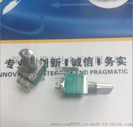 供应R097旋转电位器，汽车音响电位器，可调电位器，B10K电位器