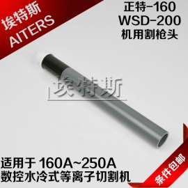 高品质万事达WSD200水冷直柄割枪头 等离子笔式正特160割枪头
