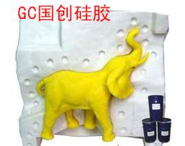 收缩率小树脂工艺品模具硅胶