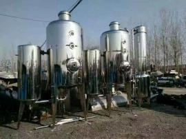 转让二手12吨三效四体降摸蒸发器 长期供应二手化工设备