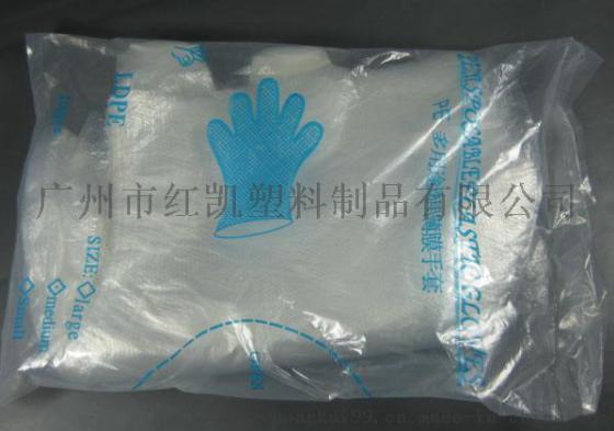 厂家直销一次性环保手套, 透明PE防油手套