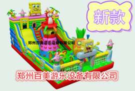经营新款大型儿童充气蹦床最佳经营位置/环境