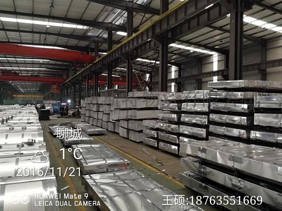 各规格镀锌波浪瓦彩涂T型瓦