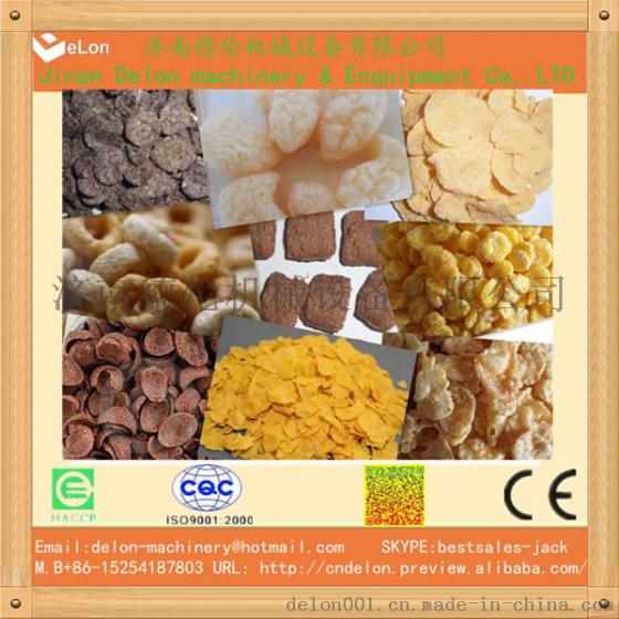 早餐健康食品玉米片设备生产线