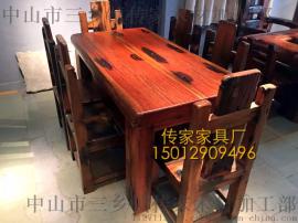 船木套房家具 度假村套房 酒店套房 别墅套房 茶室家具 餐厅家具套装