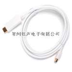 Mini DP 对 HDMI 接口 连接线