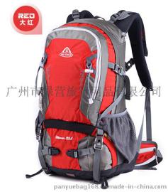 艾王AIONE/正品 户外登山包 休闲旅行包 透气双肩包 附睡袋仓防雨罩