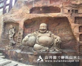 苏氏山水（山月园）—景观工程，假山制作，仿真树
