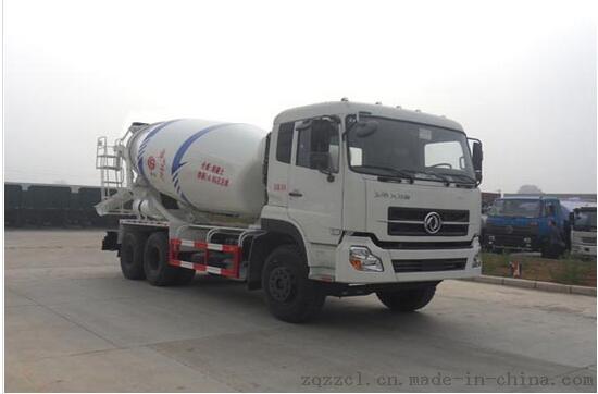 8-14方后双桥混凝土搅拌运输车   东风天龙国五8-14方后双桥混凝土搅拌运输车