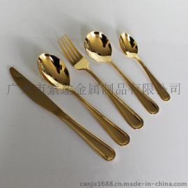 西餐餐具|不锈钢餐具 四件套 英国外贸原单 刀叉勺套装礼品
