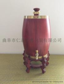 立式不锈钢内胆实木酒桶酒类专用 304食品级不锈钢材内胆 100L立式散酒桶，可定制