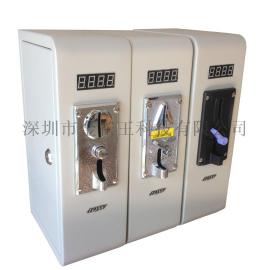 金雀王JQW，SK-102投币控制箱，投币定时控制箱