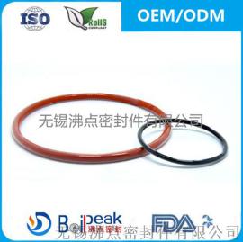 o形圈 改性PTFE 四氟包氟胶O型圈 透明层包氟胶O型圈 外包铁氟龙