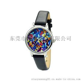 JUST2YOU 原创蝴蝶花 时装表森女系复古时尚个性学生定制手表，1只即可起订。