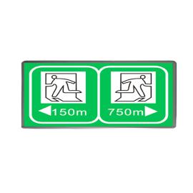天科隧道疏散指示标志 隧道发光指示标志 隧道电光标志