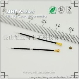 0.81 单头I-PEX（20367-001R）极细射频连接线（开窗口）