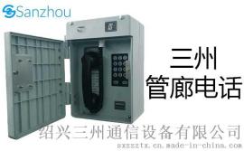 三州城市地下综合管廊电话IP66防尘防水WF1防腐IK09抗冲击PSTN SIP双模电话