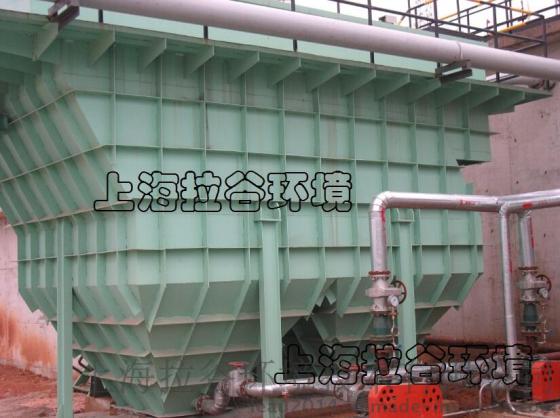 上海拉谷 200m3/h大型斜管沉淀器