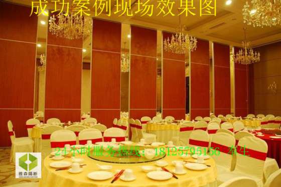 增城酒店隔断屏风厂家 全国配送安装 移动屏风 吊顶隔断 活动隔墙