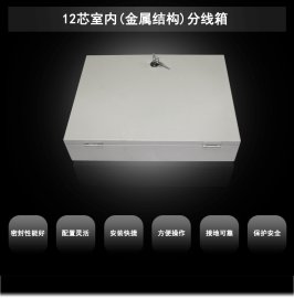 力天SMC1分8光纤分路器箱，光纤分纤盒